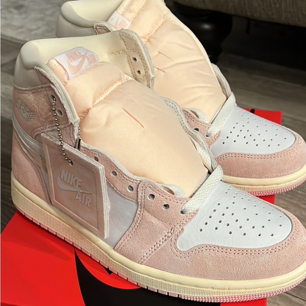 SOLD AJ1 High Washed Pink